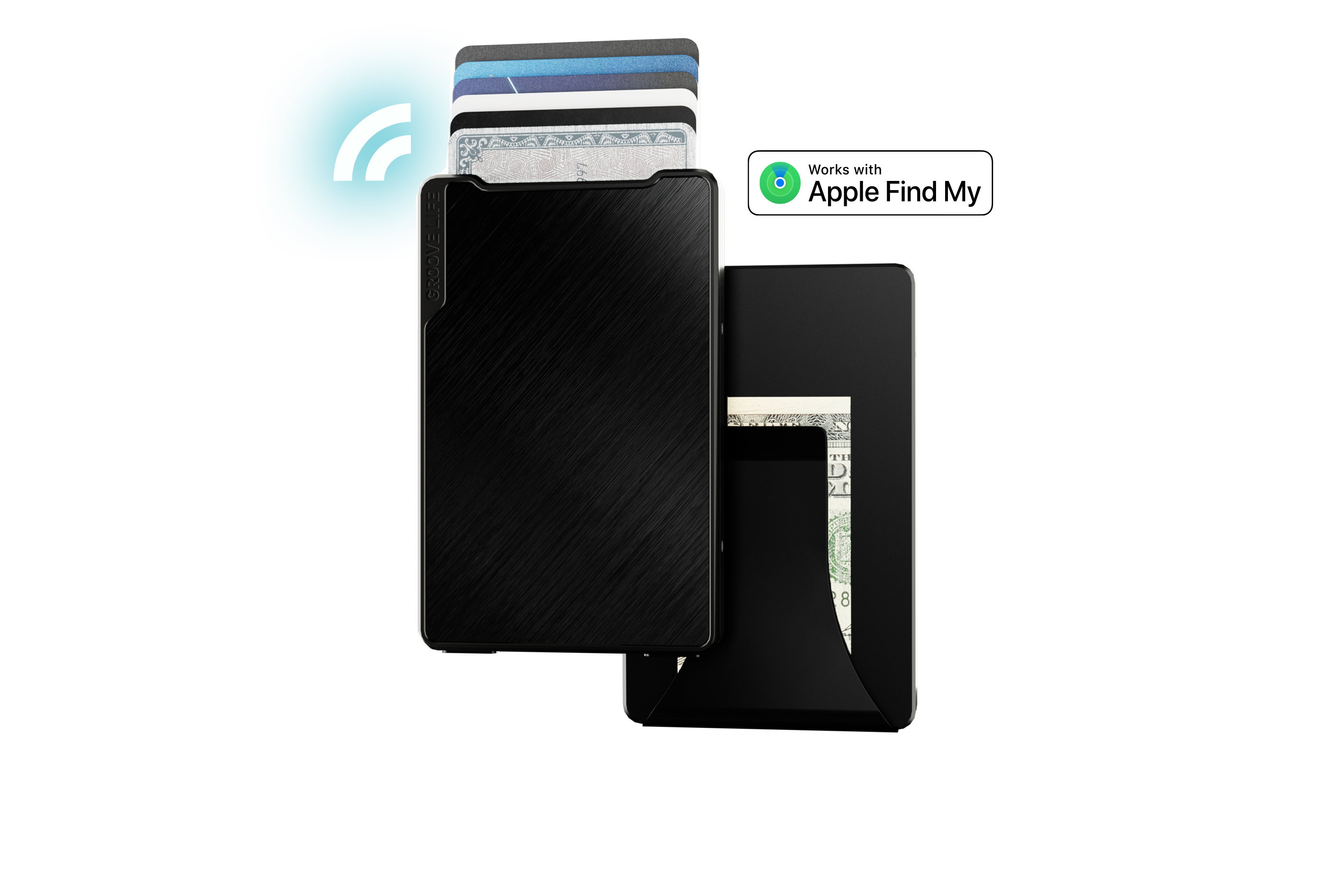 groove wallet trace view 1 Money Clip