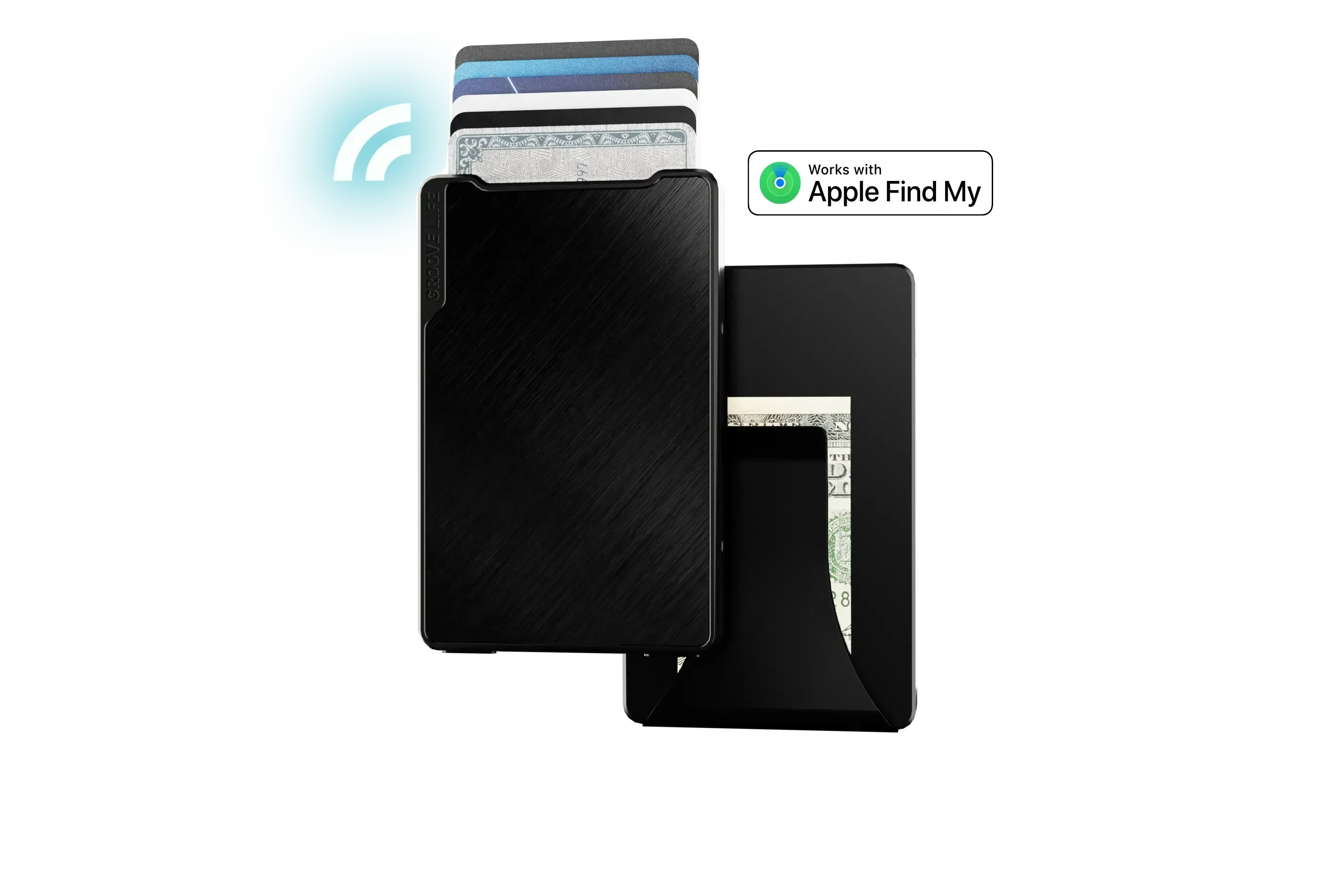groove wallet trace view 1 Money Clip