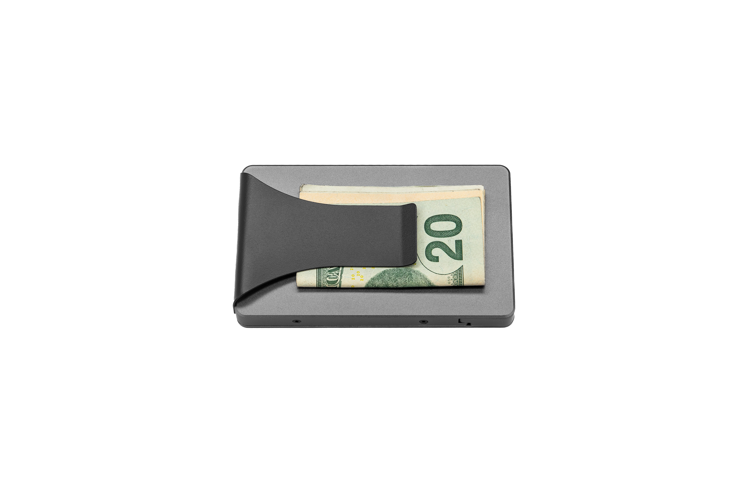 Groove Wallet® Forged Carbon - Gun Metal View 3 Money Clip