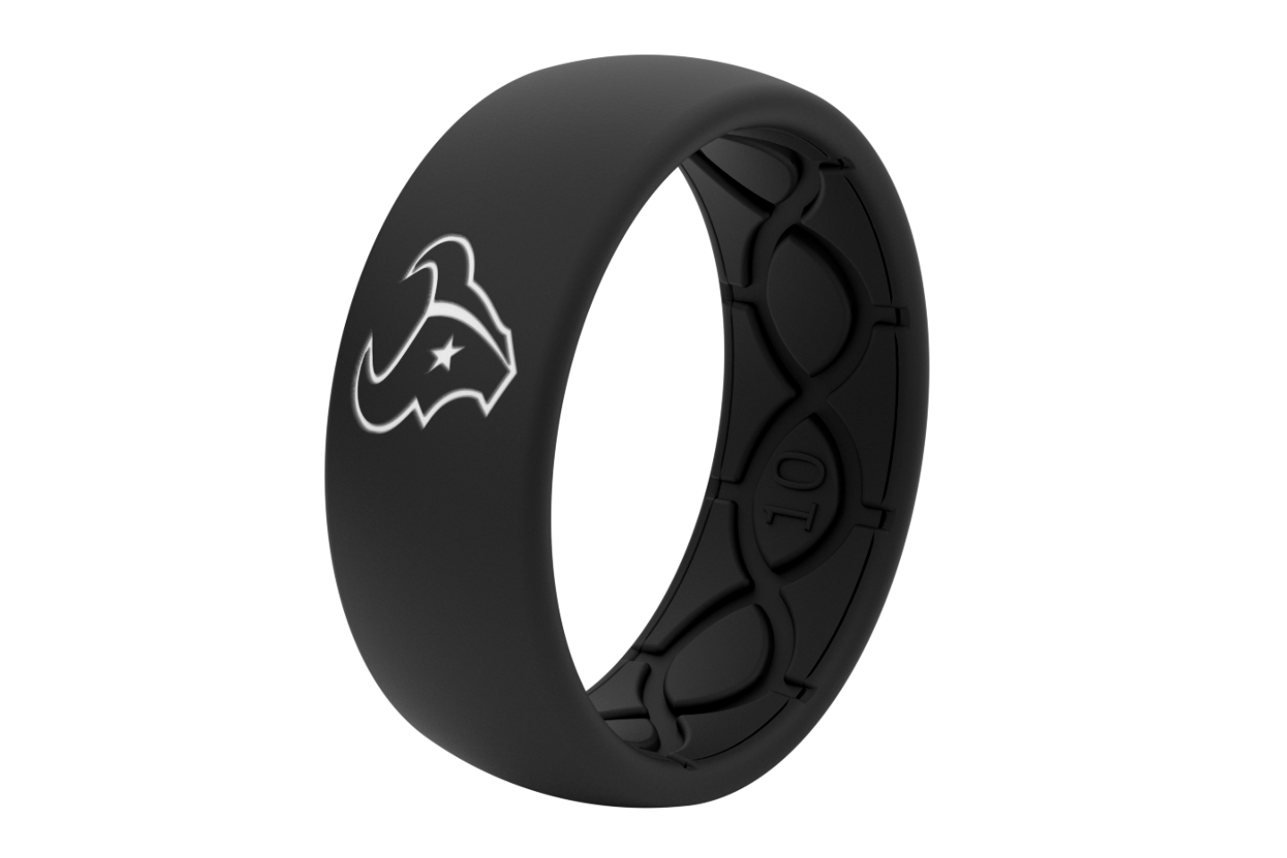 NFL Houston Texans Black Ring Groove Life