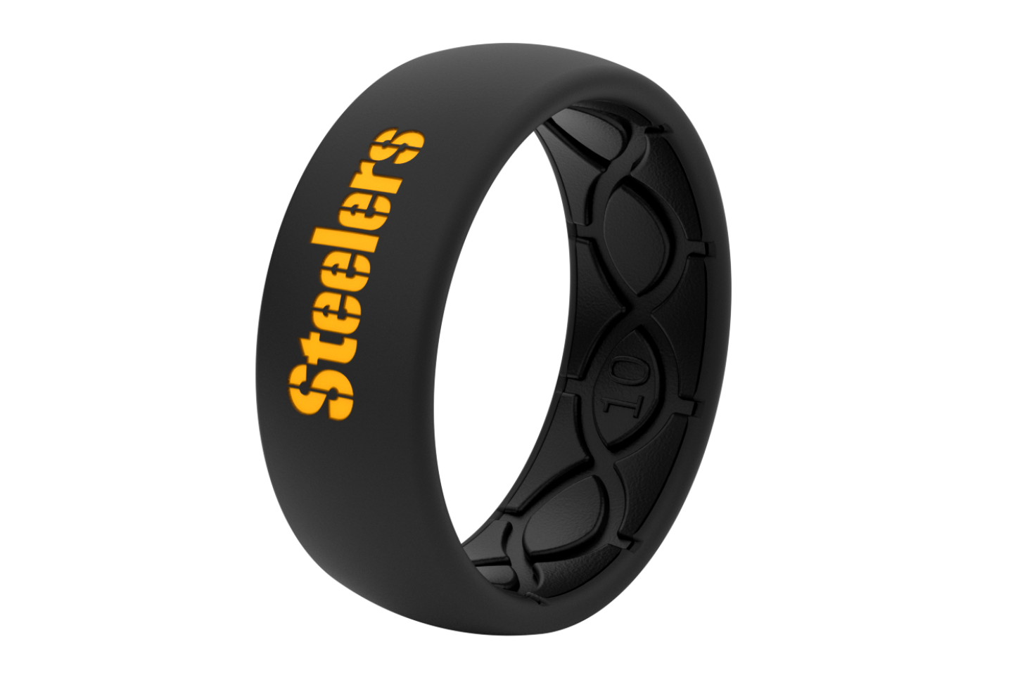 Pittsburgh Steelers Silicone Wedding Ring Lifetime Warranty