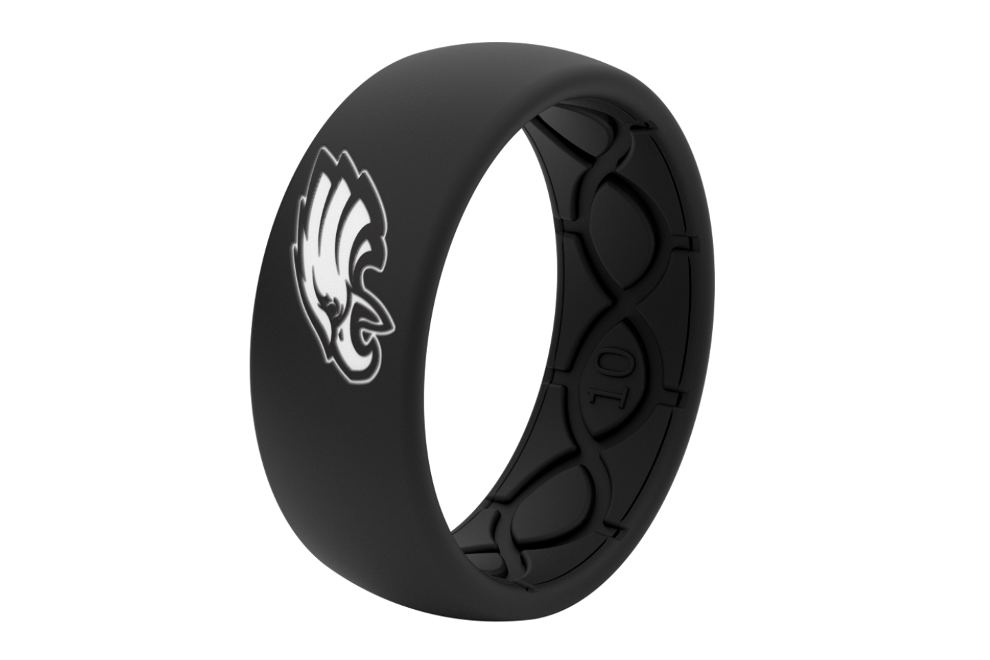 NFL Philadelphia Eagles Black Ring Groove Life