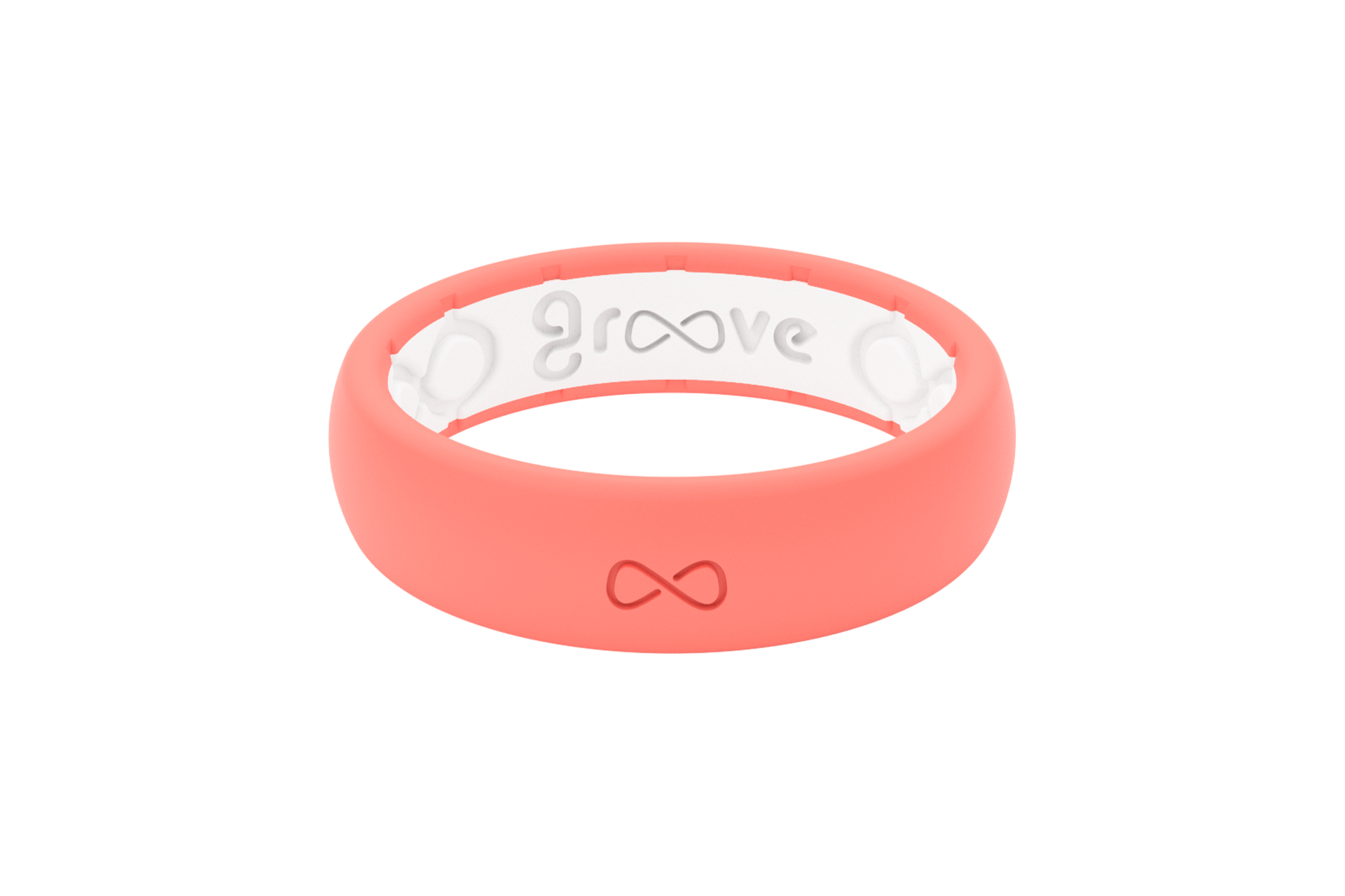 Groove thin sales silicone ring