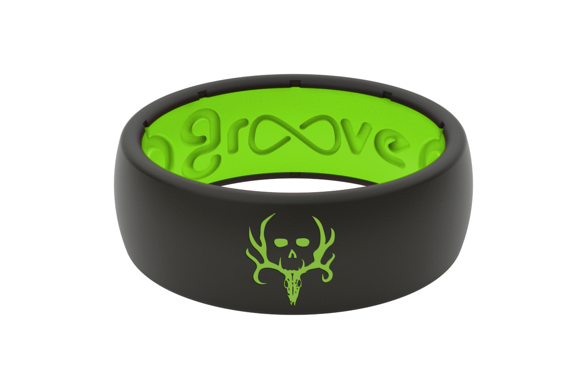 Original Bone Collector Midnight Black/Green viewed front on