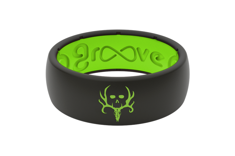 Original Bone Collector Midnight Black/Green  viewed front on