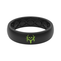 Thin Bone Collector Midnight Black  viewed front on