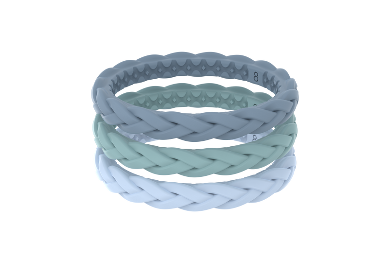 Seaside - Stackable Ring front view