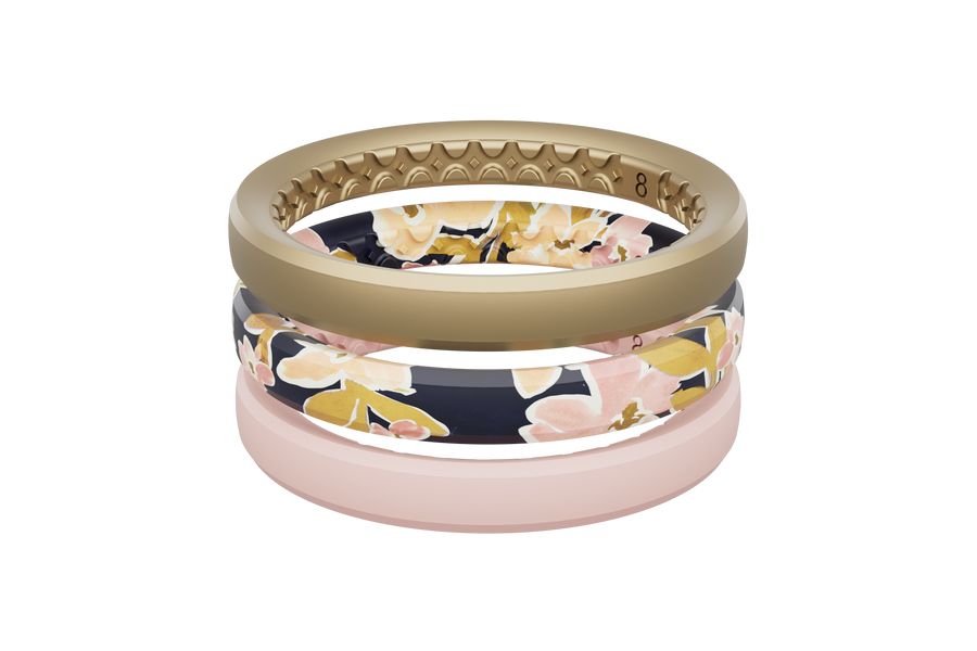 Blush Stackable Rings | Groove Life®️️