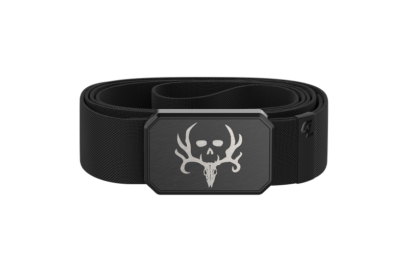 Bone Collector Groove Belt Black/Gun Metal Groove Belt Groove Belt 