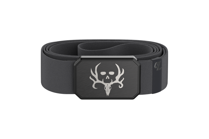 Bone Collector Groove Belt Deep Stone Grey/Gun Metal Groove Belt Groove Belt 