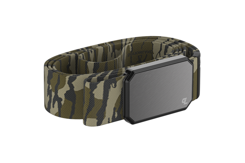 Groove Belt Gun Metal/Mossy Oak Bottomland Groove Belt Groove Belt 