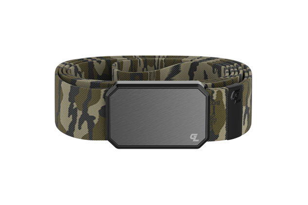 Groove Belt Gun Metal/Mossy Oak Bottomland Groove Belt Groove Belt 