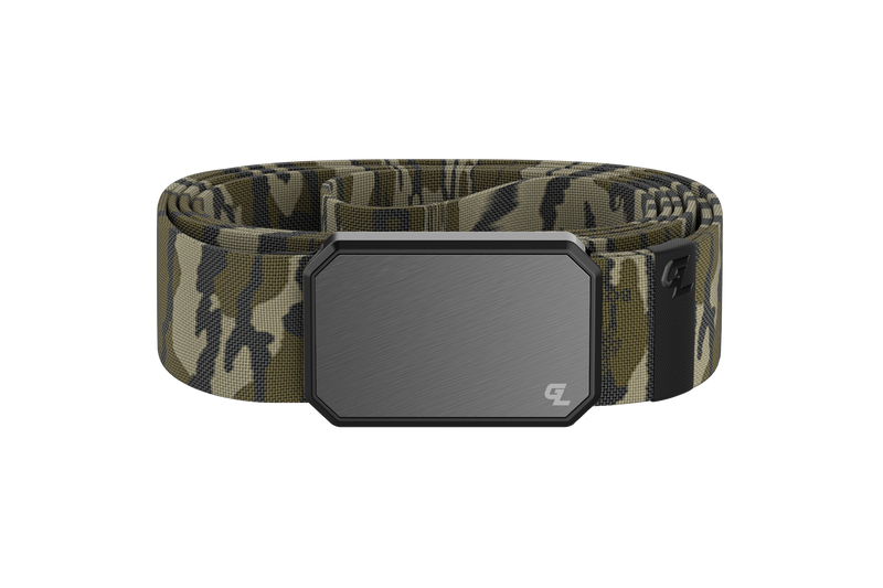 Groove Belt Gun Metal/Mossy Oak Bottomland Groove Belt Groove Belt 