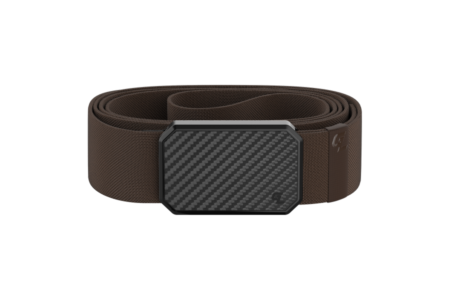 Groove Belt Carbon Fiber/Brown Groove Life