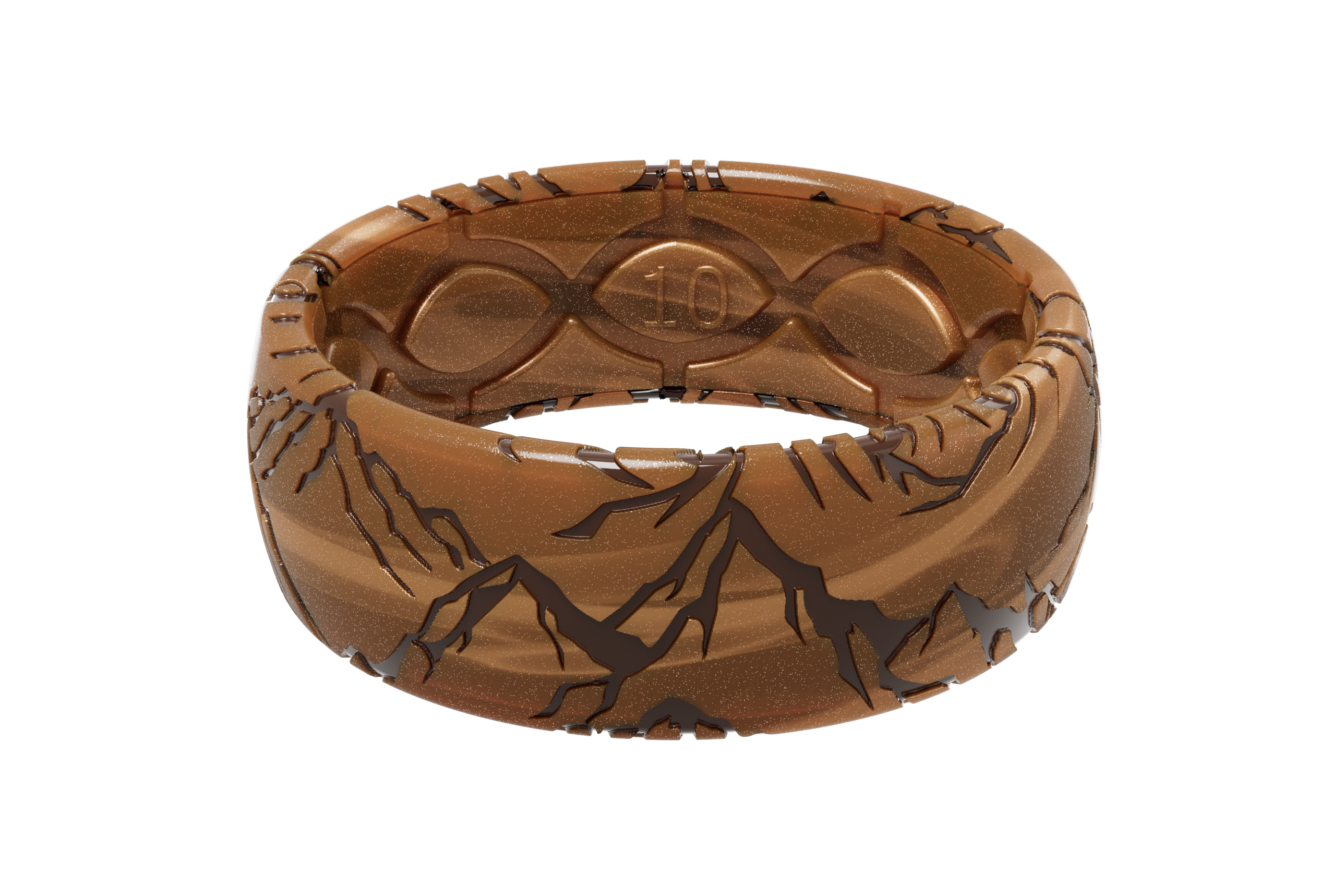 Copper 2025 groove ring