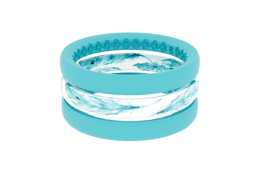 The Serenity - Stackable Silicone Ring for Women | Groove Life