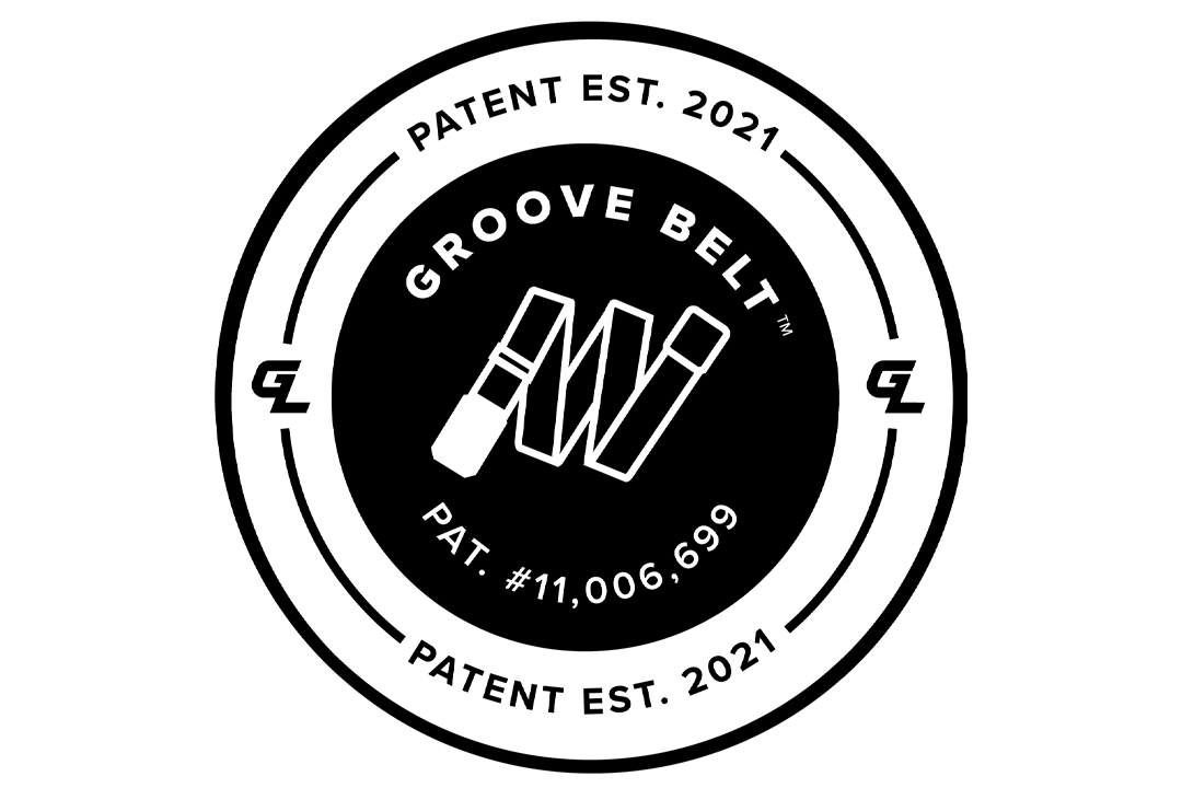Groove Belt, Patented in 2021; Patent #11,006,699