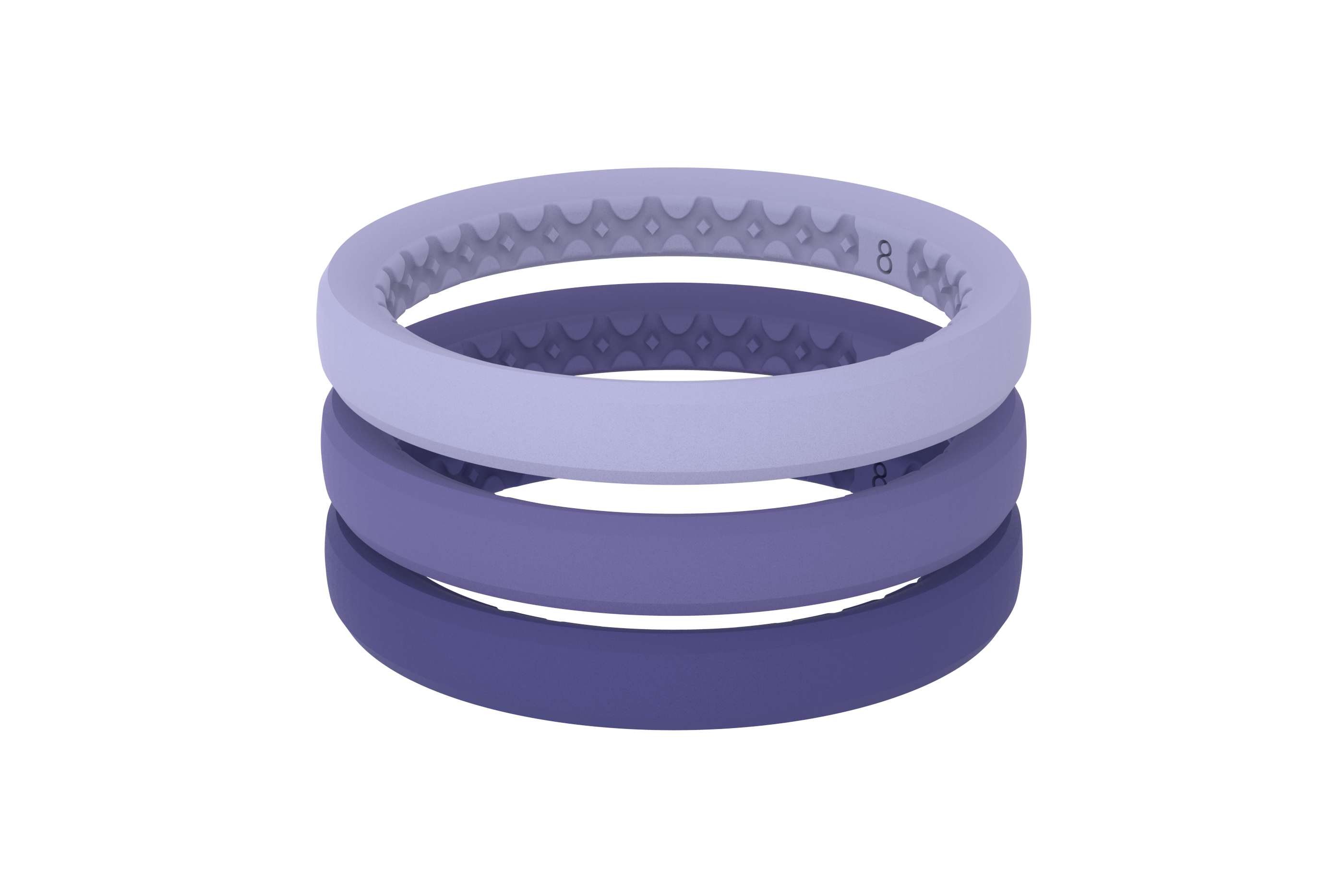 Interstellar stackable ring viewed from front 
