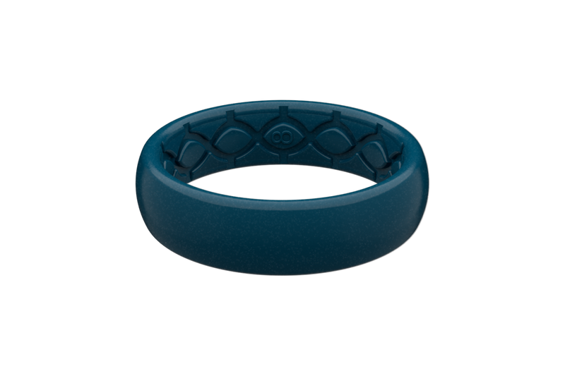 dark satin ocean thin ring view 1 PNG