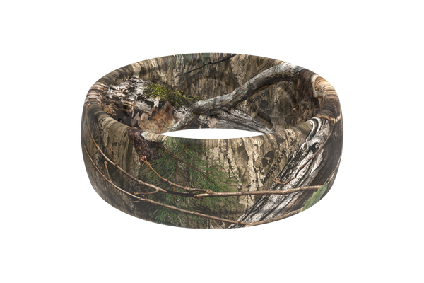 Camouflage Mossy Oak Silicone Wedding Ring Rings For Men Groove