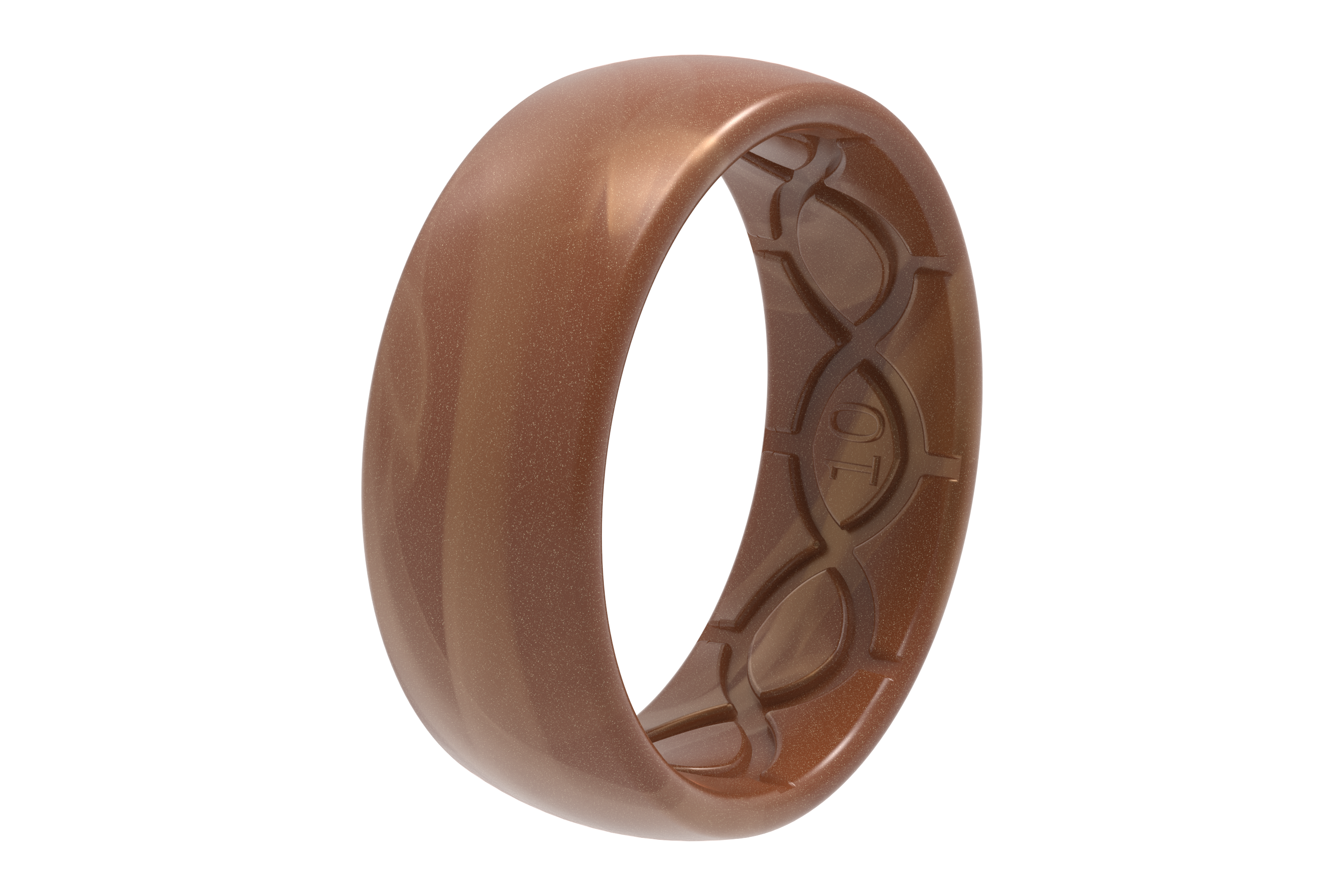 Solid Copper Ring view 3