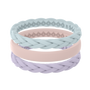 Pastel Sky - Stackable Ring viewed front on