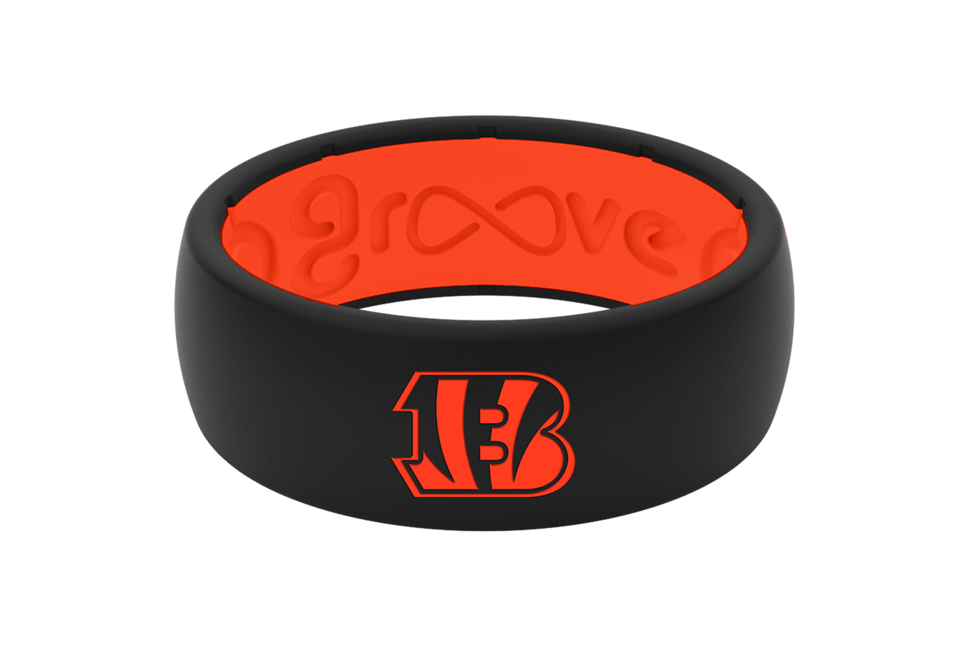 NFL Cincinnati Bengals Silicone Rings | Groove Life®️️