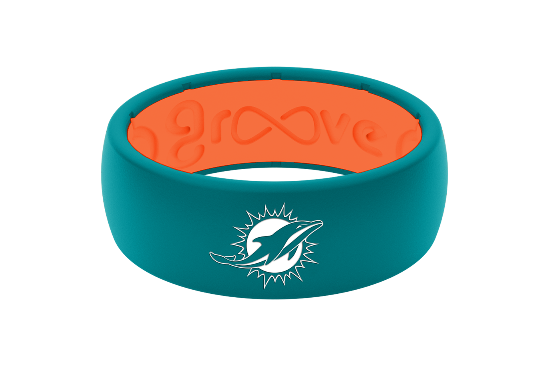 Groove Life NFL Miami Dolphins Ring, Size 10