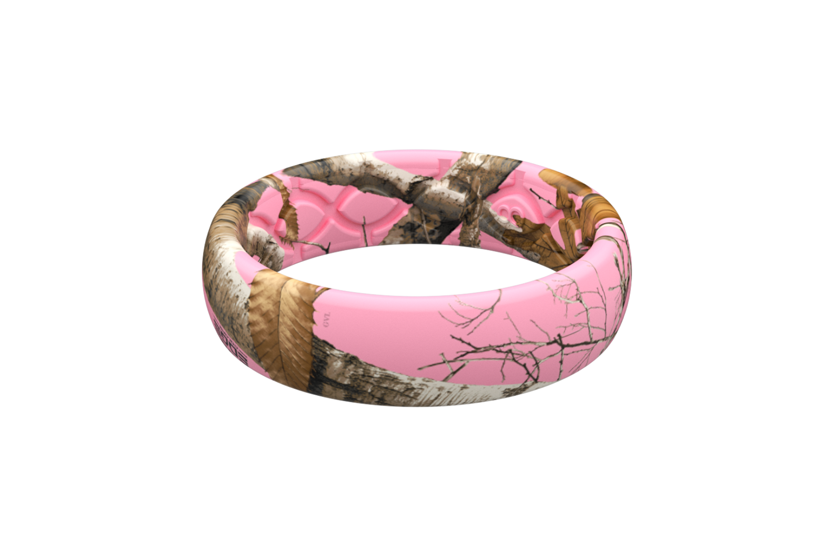 Thin Camo Realtree Edge Pink  -  viewed from side