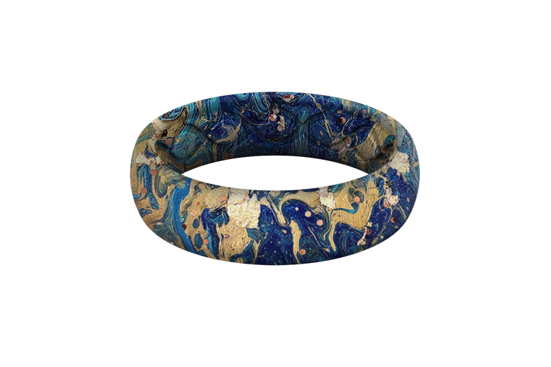 Blue Swirl - Thin  viewed front on