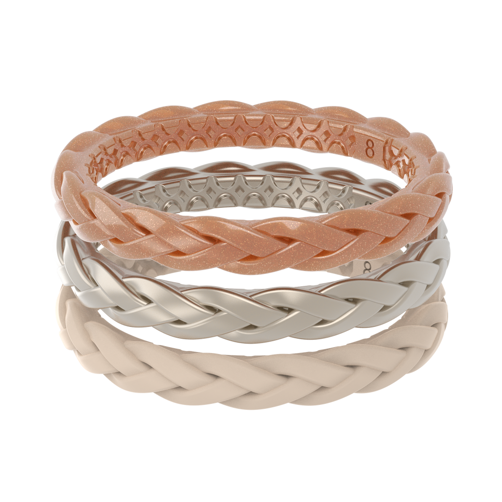 Mirage Stackable Rings
