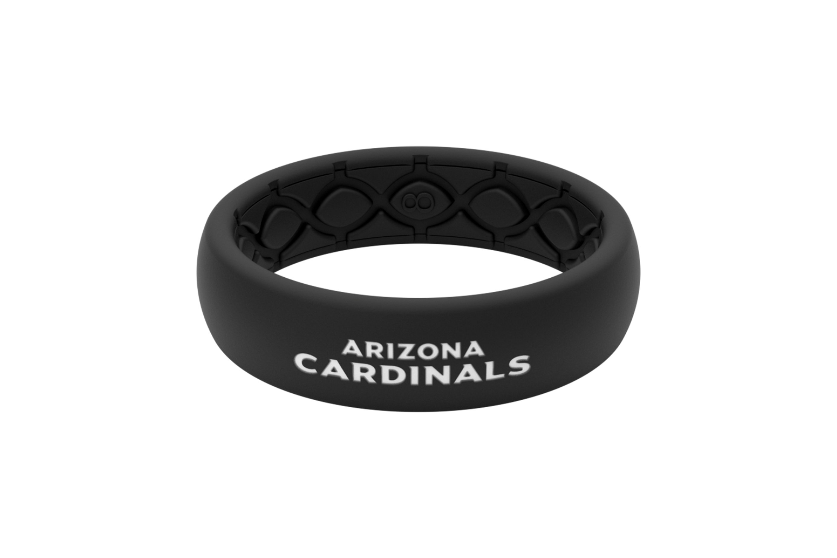 NFL Arizona Cardinals Black Thin Ring Lifetime Warranty Groove