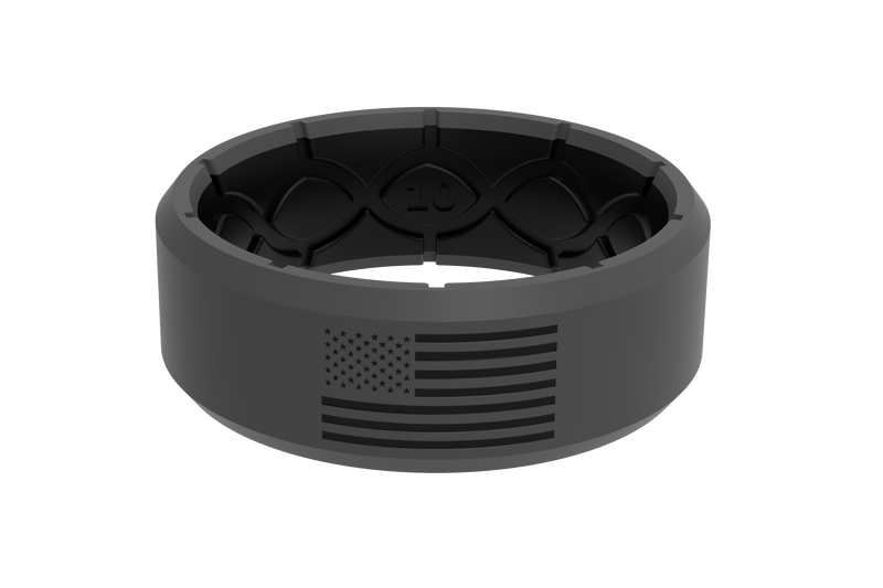 Zeus Edge Deep Stone Black Flag View 1