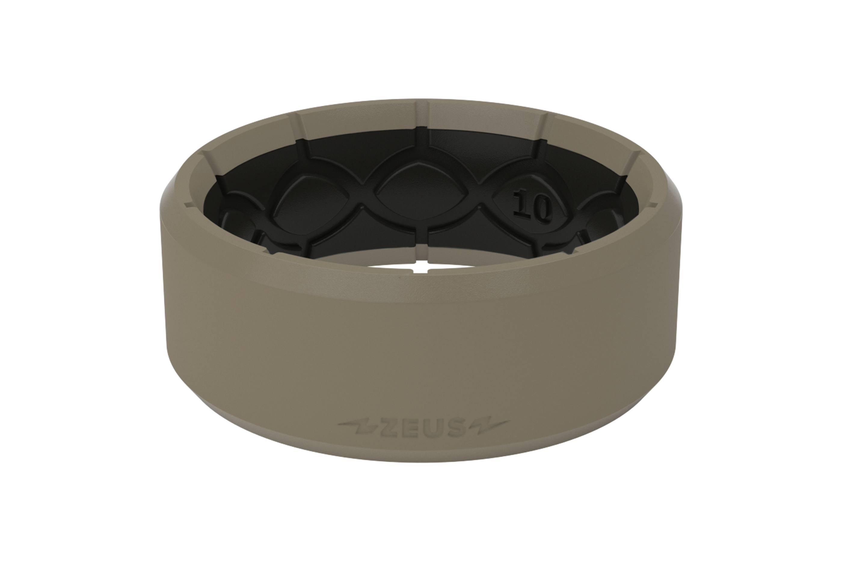 Zeus Edge Flat Earth/Black viewed on its side viewed on its side