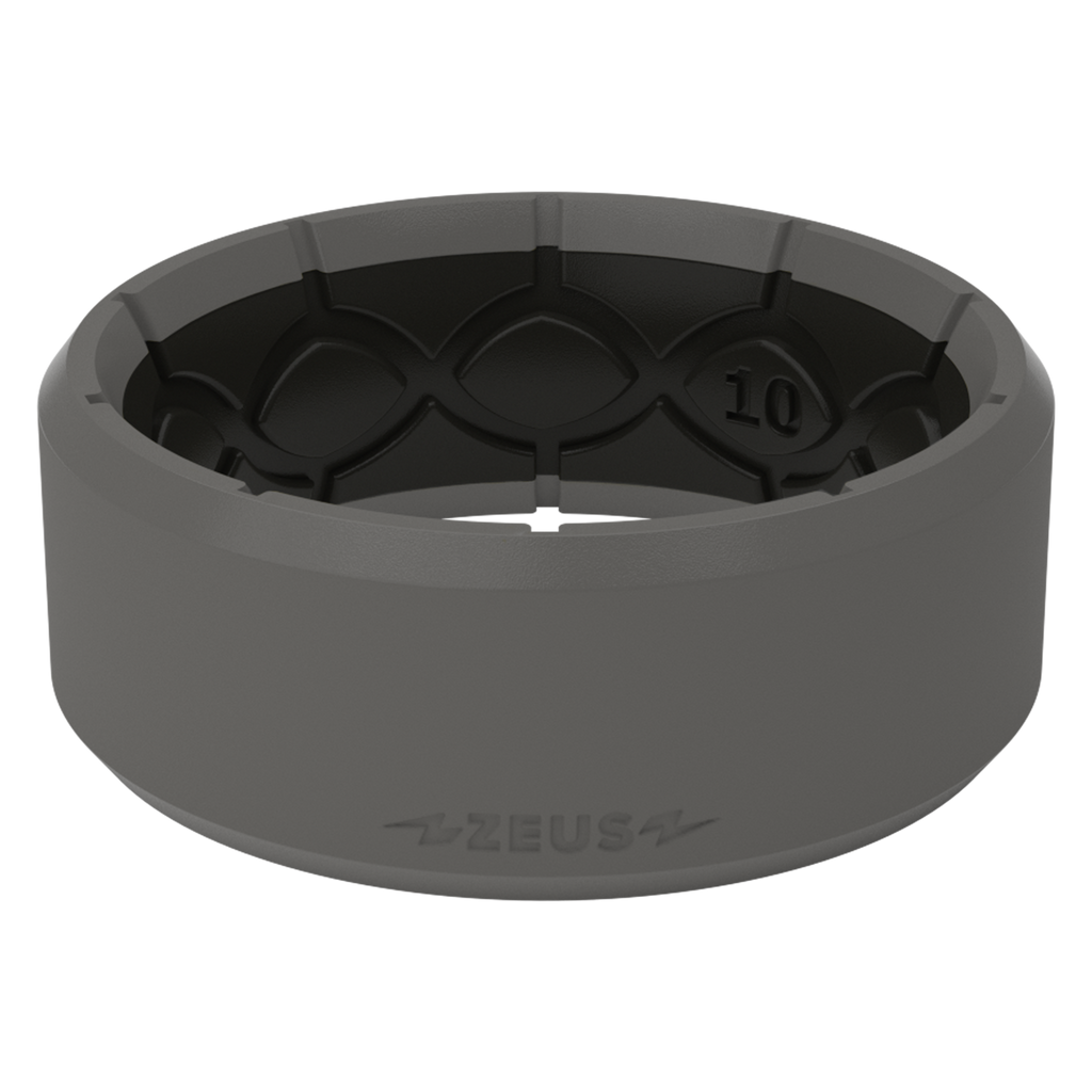 Get Your Zeus Deep Stone Grey & Black Silicone Ring Groove Life