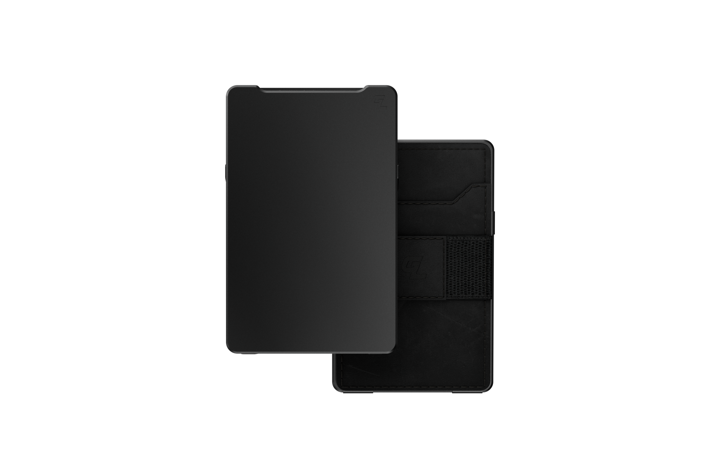 Groove Wallet - Midnight Black With Black Leather Sleeve View 2