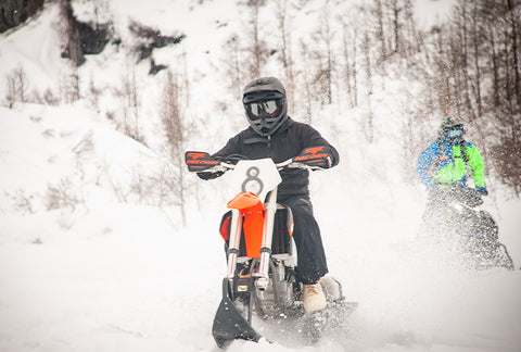 Snowmobiling in Alaska