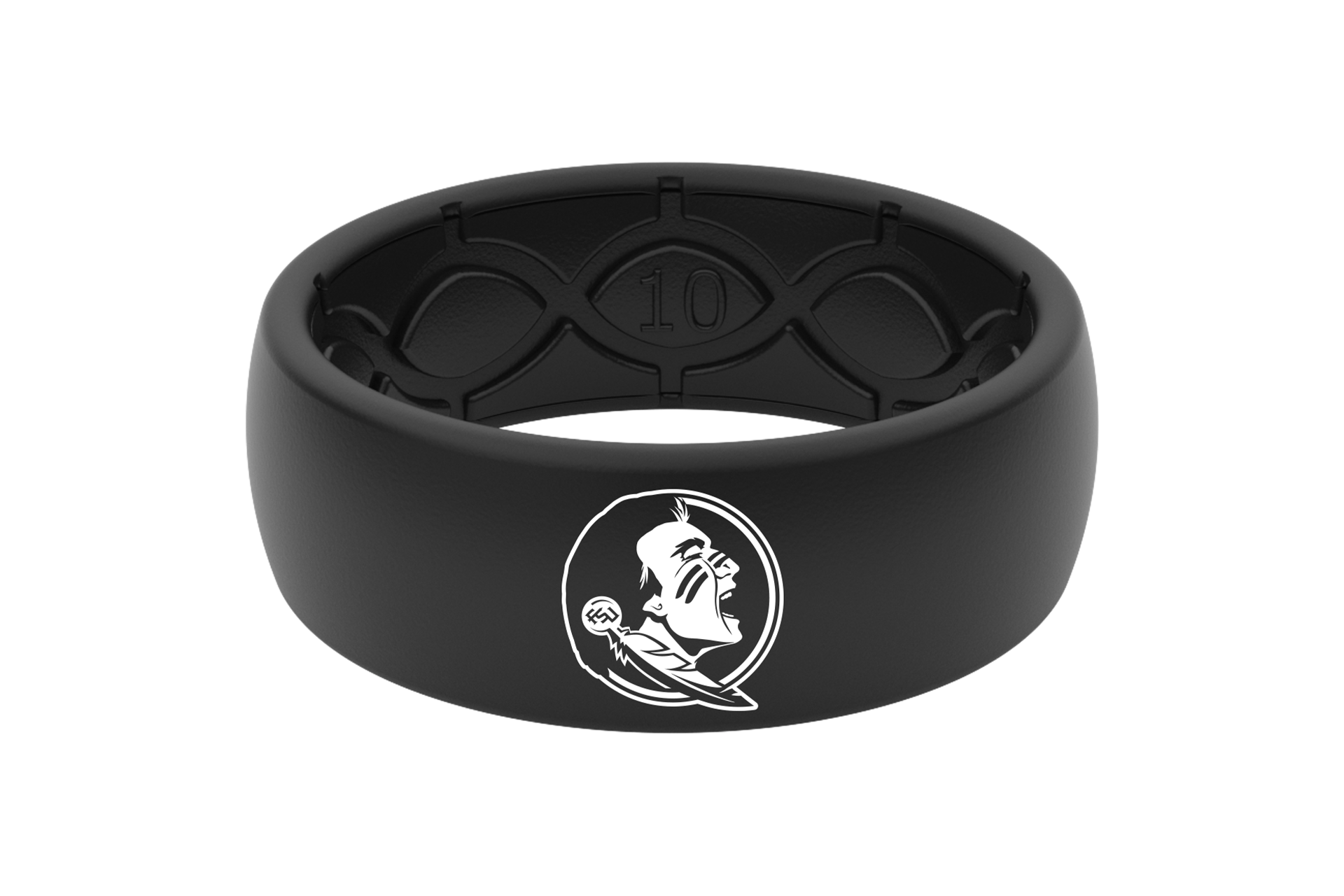 Florida state ring black and white view 1 PNG