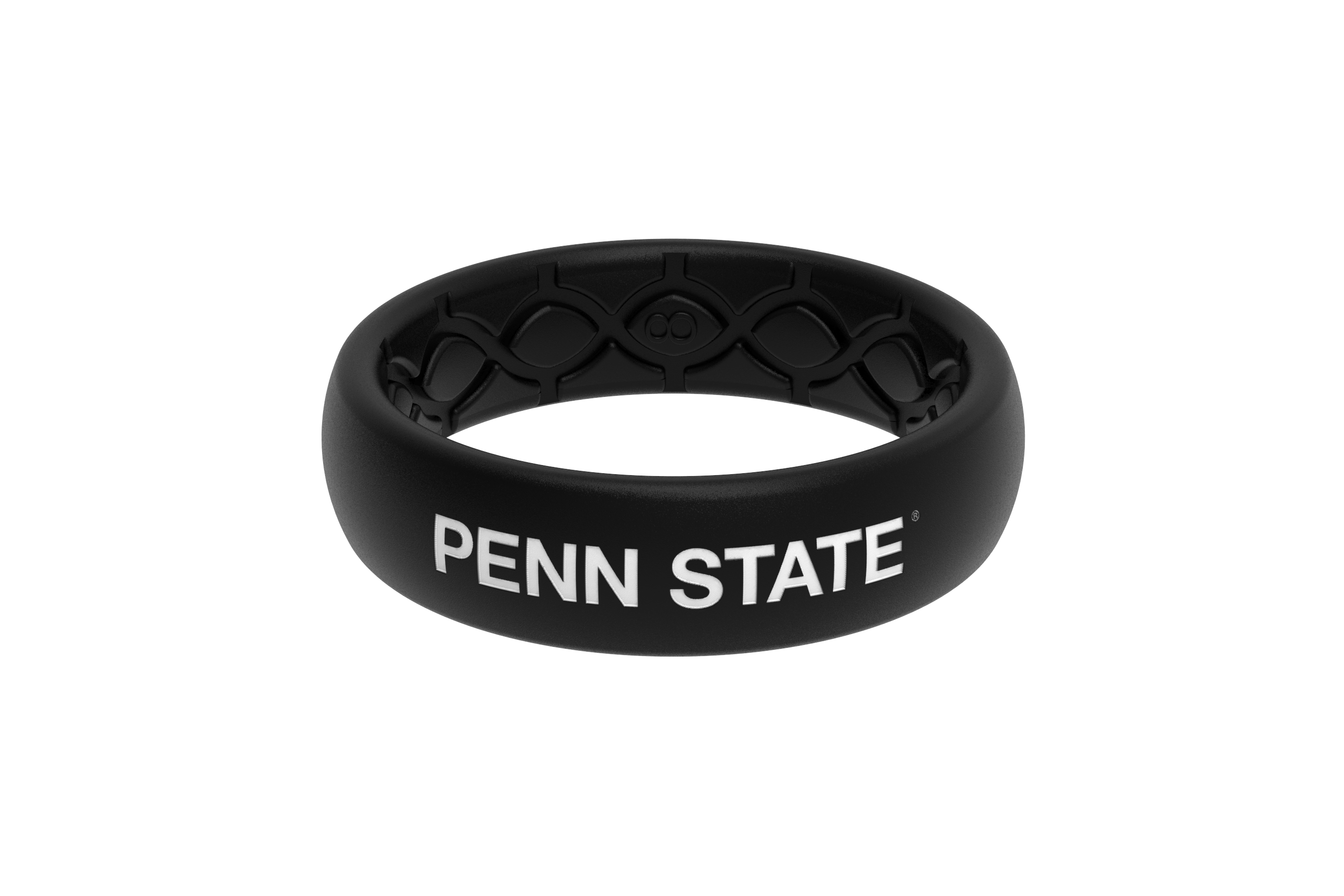 penn state thin black ring 
