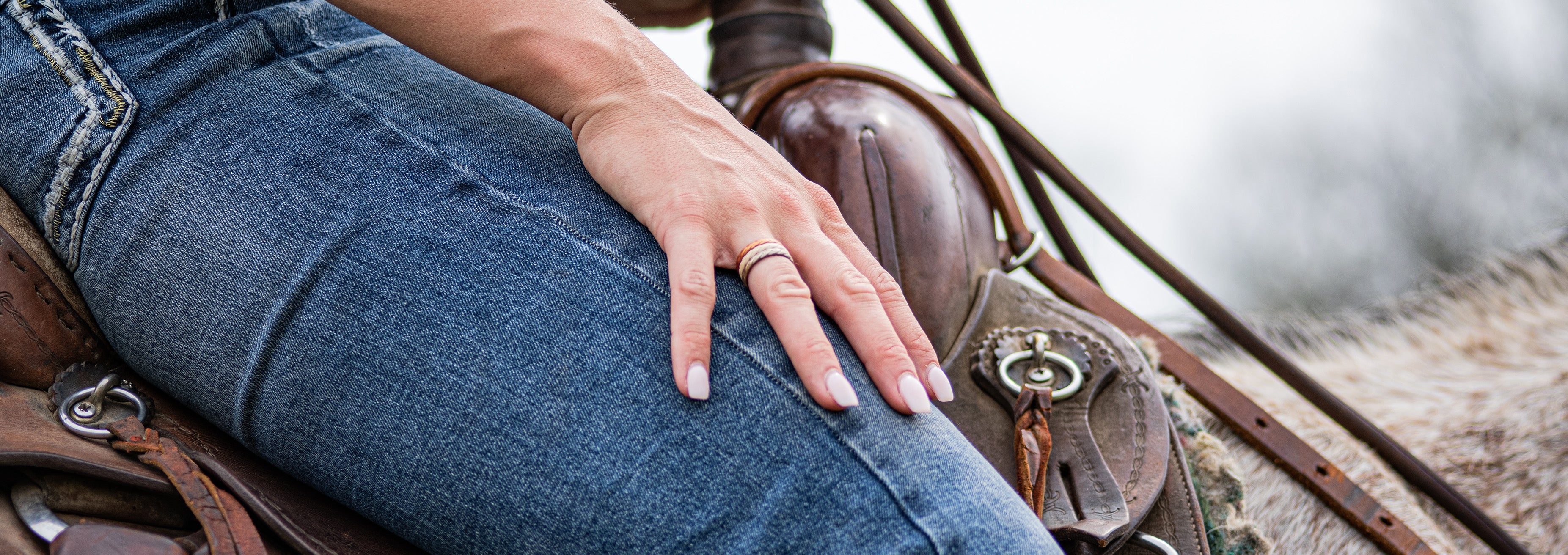 Boardwalk - Stackable Ring lifestyle image 1